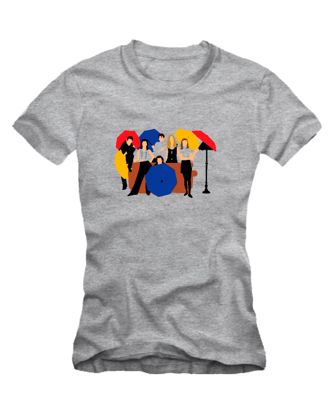 Marškinėliai Friends umbrella